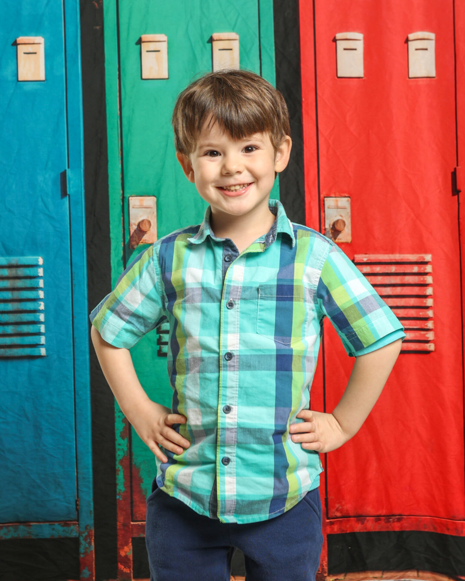 Student studio portrait